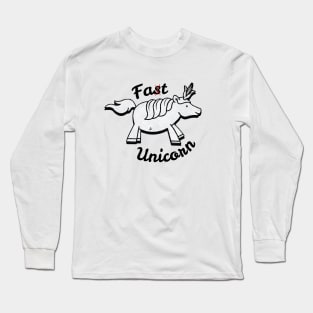 Fa(s)t Unicorn Long Sleeve T-Shirt